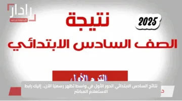 نتائج السادس الابتدائي الدور الأول في واسط تظهر رسميًا الآن.. إليك رابط الاستعلام المباشر