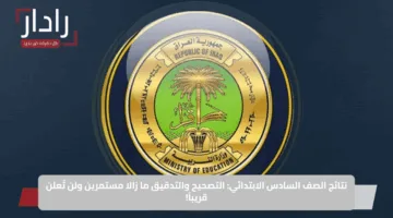 نتائج الصف السادس الابتدائي: التصحيح والتدقيق ما زالا مستمرين ولن تُعلن قريباً!