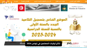 دليل كامل للاستعلام عن نتائج ترقيات المعلمين في تونس 2024 عبر الموقع الإلكتروني للخدمات الرقمية