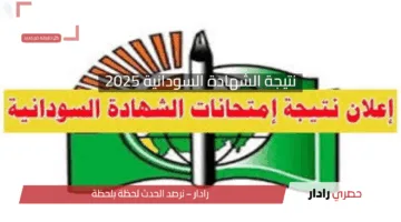 من هُنا.. رابط موقع استخراج الشهادة السودانية 2025 برقم الجلوس وكيفية الاستعلام