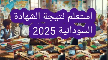 استعلم الآن نتيجة الشهادة السودانية 2025 من الموقع الرسمي بضغطة واحدة