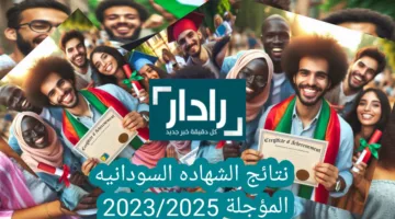 نتيجة امتحانات الشهادة الثانوية 2023 المؤجلة السودان رابط رسمي سريع 2025