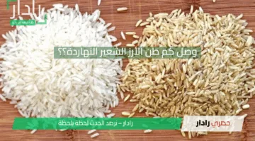 الاستقرار مفرح المواطنين جداً .. سعر طن الأرز الشعير اليوم 5-5-2025 في الأسواق المصرية الرفيع والعريض بكم؟