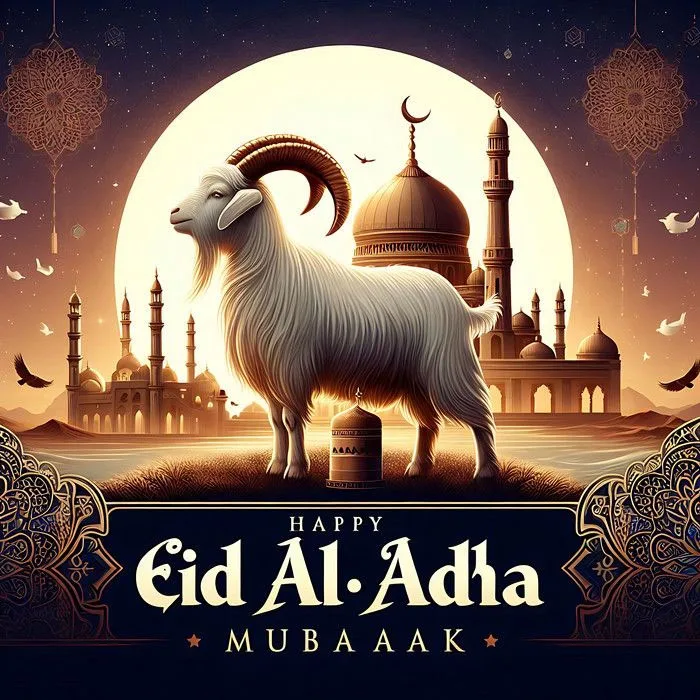 بالذكاء الاصطناعي: أرق عبارات تهنئة عيد الأضحى 2025 للأهل والأحباب لمشاركتها عبر السوشيال ميديا