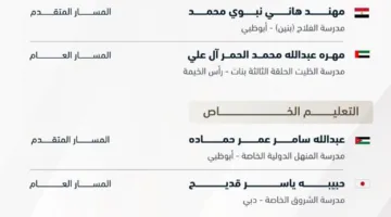 مبروك التفوق.. أوائل الثانوية العامة في الإمارات يحتفل بهم محمد بن راشد اليوم