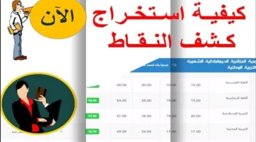 <> كشف نقاط الفصل الثالث 2025 عبر فضاء أولياء التلاميذ الجزائر – طريقة استخراج كشف النقاط لجميع الأطوار التعليمية