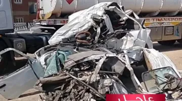 مأساة مروعة.. سواق ترله محمله بالجاز ماشيه علي طريق الخطاطبة قبل الكارتة ماشي يمين بسبب انه نام العربيه دخلت تسبب في وفاة 18 شخصًا بالمنوفية