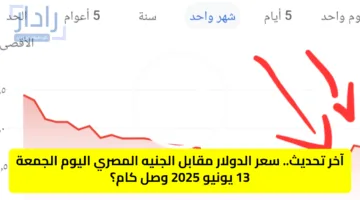 آخر تحديث.. سعر الدولار مقابل الجنيه المصري اليوم الجمعة 13 يونيو 2025 وصل كام؟