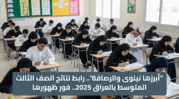 “أبرزها نينوى والرصافة”.. رابط نتائج الصف الثالث المتوسط بالعراق 2025.. فور ظهورها