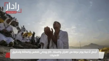 أجمل أدعية يوم عرفة من القرآن والسنة.. كنز روحاني للنفس والعائلة وتحقيق الأمنيات