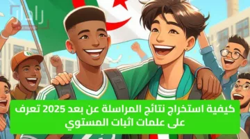 كيفية استخراج نتائج المراسلة عن بعد 2025 تعرف على علمات اثبات المستوي