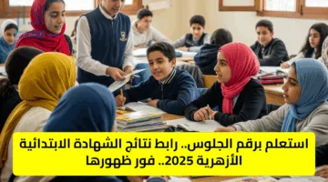 استعلم برقم الجلوس.. رابط نتائج الشهادة الابتدائية الأزهرية 2025.. فور ظهورها
