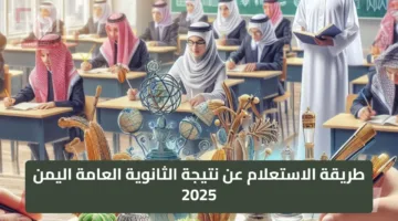الاستعلام عن نتيجة الثانوية العامة اليمن 2025 بطريقتين res-ye.net + yemenexam خاااااالص