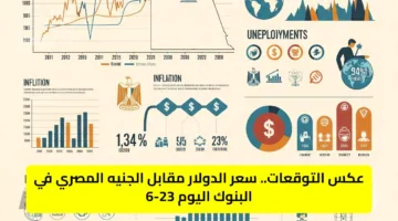 “مفاجأة في البنوك”.. سعر الدولار مقابل الجنيه المصري يصل لهذا الرقم اليوم 23 يونيو USD
