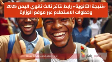 «نتيجة الثانوية» رابط نتائج ثالث ثانوي اليمن 2025 وخطوات الاستعلام عبر موقع الوزارة