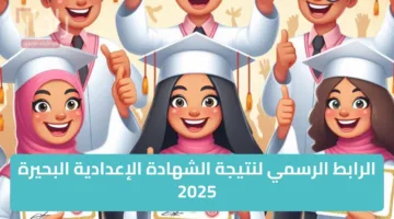 الرابط الرسمي لنتيجة الشهادة الإعدادية البحيرة 2025 الترم الثاني behira.gov.eg