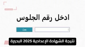 تفاصيل نتيجة الشهادة الإعدادية 2025 البحيرة.. الموعد وطريقة الاستعلام عنها