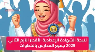 “لحظات السعادة الان” نتيجة الشهادة الإعدادية الأقصر الترم الثاني 2025 جميع المدارس بالخطوات