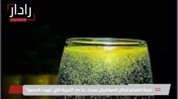 ضجة الكركم تجتاح السوشيال ميديا.. ما سر التجربة التي أبهرت الجميع؟