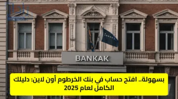 بسهولة.. افتح حساب في بنك الخرطوم أون لاين: دليلك الكامل لعام 2025