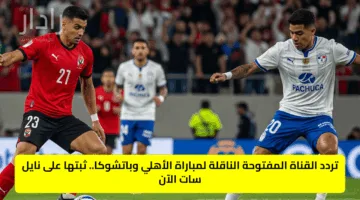 تردد القناة المفتوحة الناقلة لمباراة الأهلي وباتشوكا.. ثبتها على نايل سات الآن