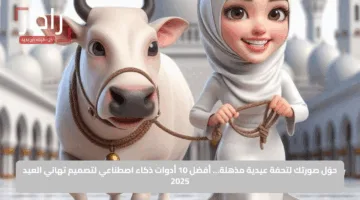 حوّل صورتك لتحفة عيدية مذهلة… أفضل 10 أدوات ذكاء اصطناعي لتصميم تهاني العيد 2025