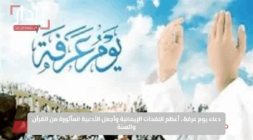 دعاء يوم عرفة.. أعظم النفحات الإيمانية وأجمل الأدعية المأثورة من القرآن والسنة