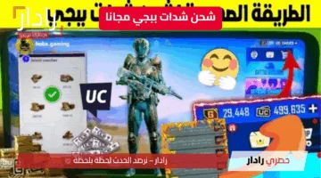 “اشحن 24000 + 9120 شدة مجانًا” دليل شامل شحن شدات ببجي مجانا PUBG UC عبر ID بخطوات سهلة وآمنة