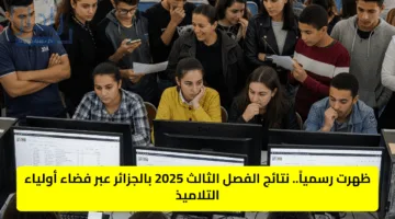 ظهرت رسمياً.. نتائج الفصل الثالث 2025 بالجزائر عبر فضاء أولياء التلاميذ