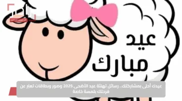 عيدك أحلى بمشاركتك.. رسائل تهنئة عيد الأضحى 2025 وصور وبطاقات تعبّر عن فرحتك بلمسة خاصة