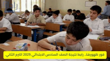 فور ظهورها.. رابط نتيجة الصف السادس الابتدائي 2025 الترم الثاني القاهرة