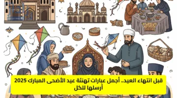 قبل انتهاء العيد.. أجمل عبارات تهنئة عيد الأضحى المبارك 2025 أرسلها للكل