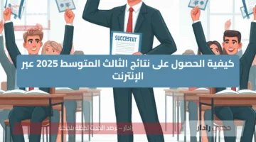 اسرع طريقة لمعرفة نتائج الثالث المتوسط 2025 عبر الإنترنت العراق الدور الاول results.mlazemna