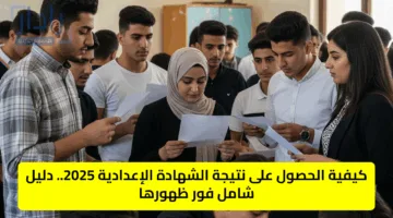 كيفية الحصول على نتيجة الشهادة الإعدادية 2025.. دليل شامل فور ظهورها