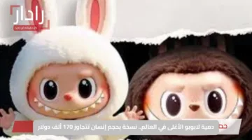 دمية لابوبو الأغلى في العالم.. نسخة بحجم إنسان تتجاوز 170 ألف دولار