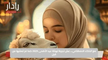 مع الذكاء الاصطناعي… عِش تجربة تهنئة عيد الأضحى 2025 كما لم تعشها من قبل