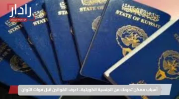 أسباب ممكن تحرمك من الجنسية الكويتية.. اعرف القوانين قبل فوات الأوان