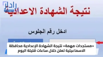 مفاجأة قريبة.. نتيجة الشهادة الإعدادية محافظة المنيا 2025 بالإسم ورقم الجلوس الترم الثاني متى يتم الإعلان الرسمي؟