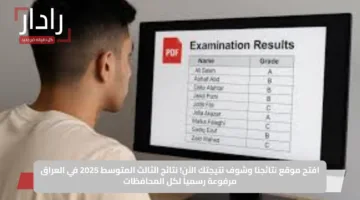 افتح موقع نتائجنا وشوف نتيجتك الآن.. نتائج الثالث المتوسط 2025 في العراق مرفوعة رسمياً لكل المحافظات