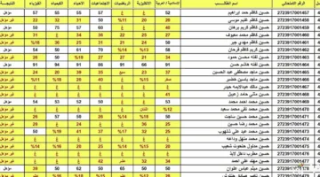 الخبر الأكيد.. نتائج الثالث المتوسط 2025 ملفات pdf عموم العراق الآن