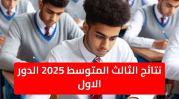 رابط مباشر.. نتائج الثالث المتوسط الدور الأول 2025 تصدر قريبًا عبر الإنترنت
