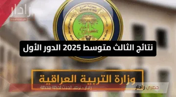 هسه كشوفات الدرجات pdf”.. رابط الاستعلام عن نتائج الثالث متوسط 2025 الدور الأول عبر موقع نتائجنا الرسمي عموم المحافظات