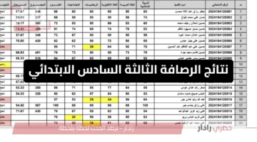  عاجل.. نتائج الرصافة الثالثة السادس الابتدائي 2025 متاحة الآن عبر الروابط الرسمية