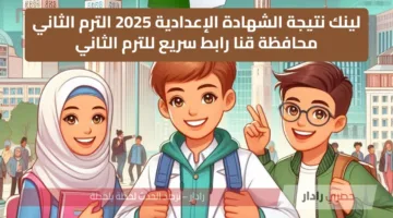 لينك نتيجة الشهادة الإعدادية 2025 الترم الثاني محافظة قنا رابط سريع للترم الثاني