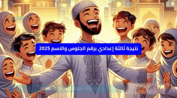 نتيجة ثالثة إعدادي برقم الجلوس والاسم 2025 “نتائج مفرحة” بالخطوات الدور الاول الترم الثاني