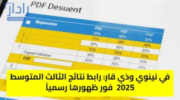 أبرزها نينوي وذي قار: رابط نتائج الثالث المتوسط 2025 في العراق فور ظهورها رسمياً