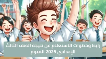 روابط الاستعلام عن نتيجة الشهادة الإعدادية بمحافظة الفيوم 2025 الترم الثاني