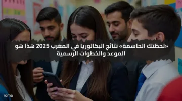 «لحظتك الحاسمة» نتائج البكالوريا في المغرب 2025 هذا هو الموعد والخطوات الرسمية
