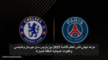 “لمن ستكون الغلبة” موعد نهائي كأس العالم للأندية 2025 بين باريس سان جيرمان وتشيلسي والقنوات المجانية الناقلة للمباراة