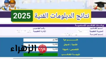 رسمياً.. نتيجة الدبلومات الفنية 2025 في مصر بالاسم ورقم الجلوس 